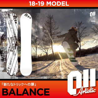 18-19 011Artistic(ｾﾞﾛﾜﾝﾜﾝｱｰﾃｨｽﾃｨｯｸ) / BALANCE・スノーボード ≪商品