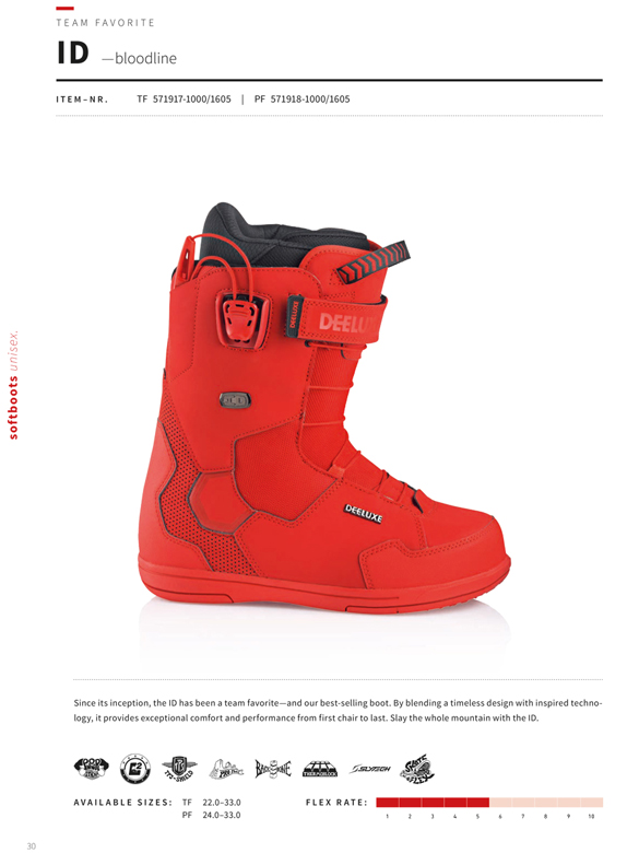 19-20 DEELUXE(ﾃﾞｨｰﾗｯｸｽ)・ID TF [BLOODLINE]・ブーツ ≪商品一覧≫