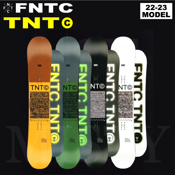 22-23 FNTC(ｴﾌｴﾇﾃｨｰｼｰ) / TNT-C [キャンバー]・スノーボード ≪商品一覧≫