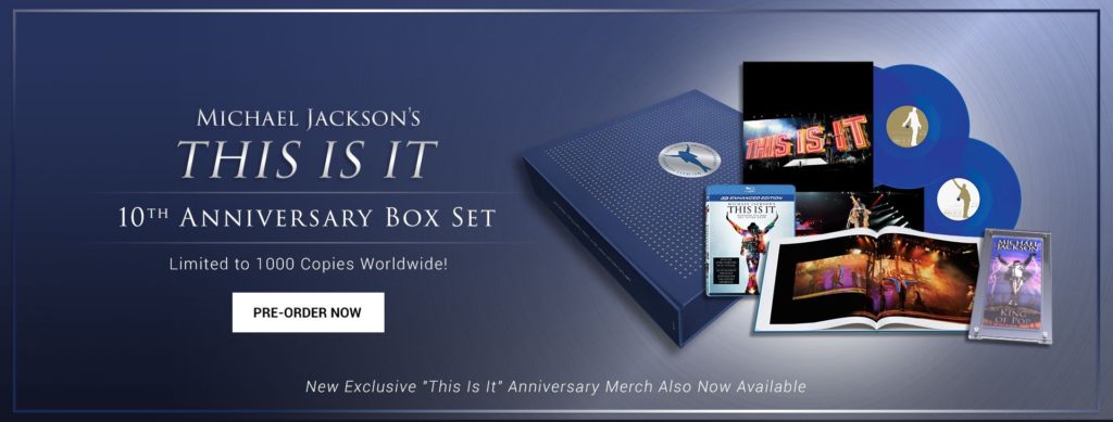 MICHAEL JACKSON'S THIS IS IT 10TH ANNIVERSARY BOX SET - MJVibe