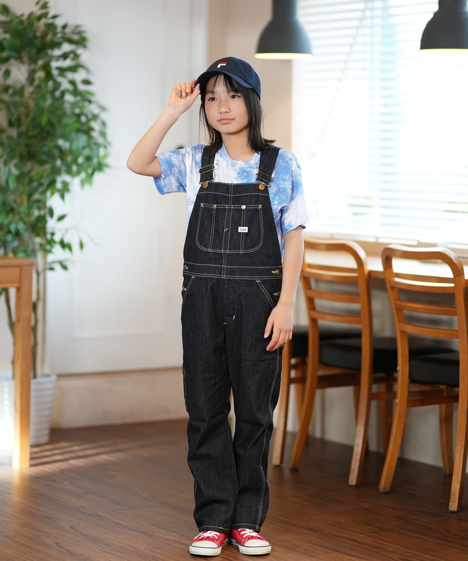 Lee リー キッズ デニム オーバーオール サロペット ロングパンツ