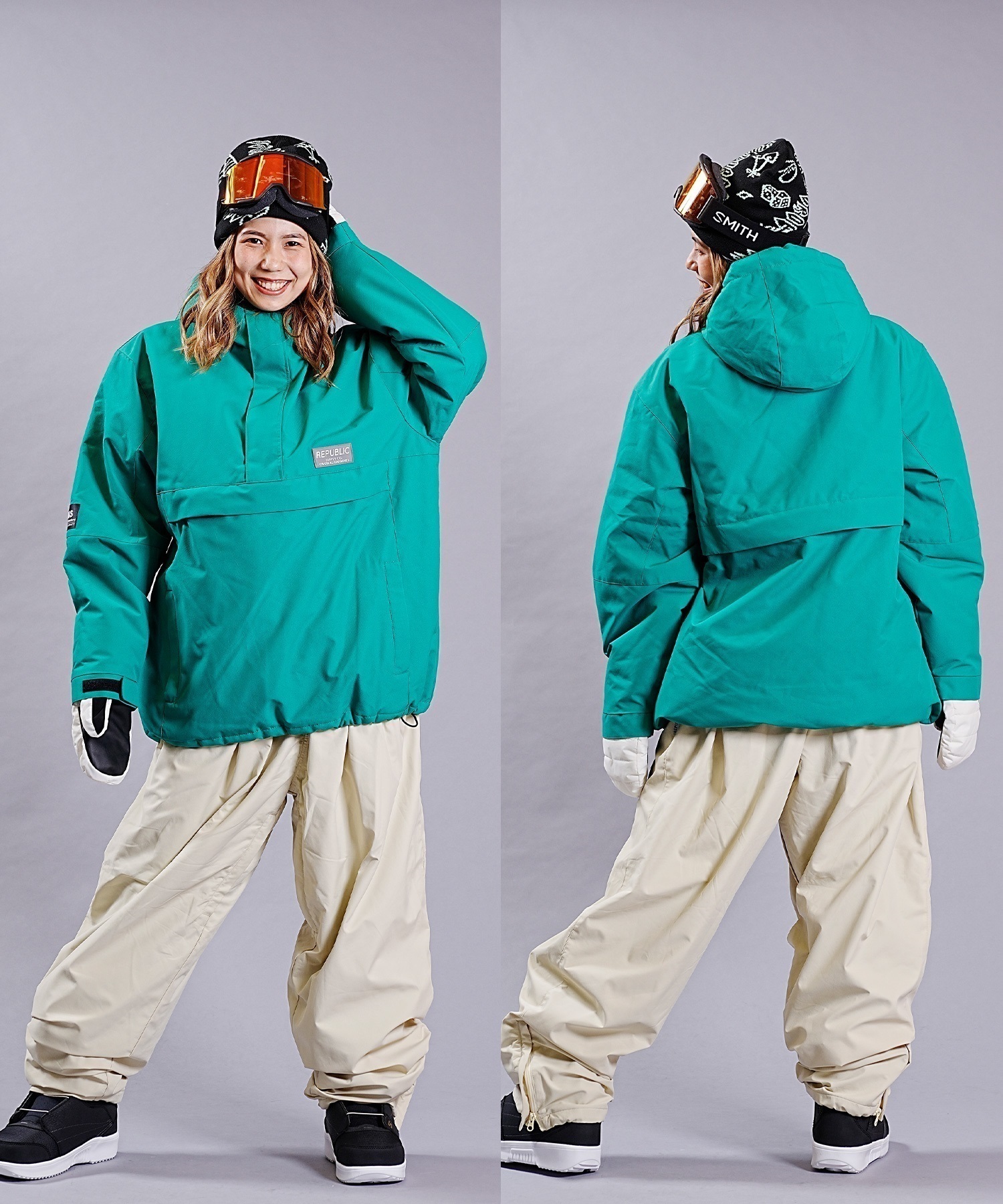 REPUBLIC リパブリック WIDE EAZY PANTS スノーボード ウェア パンツ