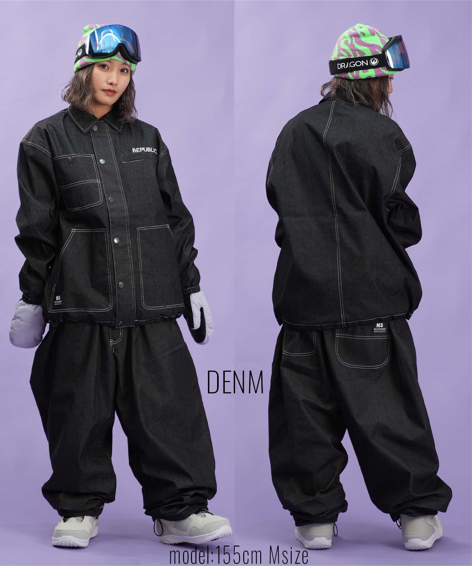 REPUBLIC リパブリック PT BAGGY DENIM スノーボード ウェア パンツ