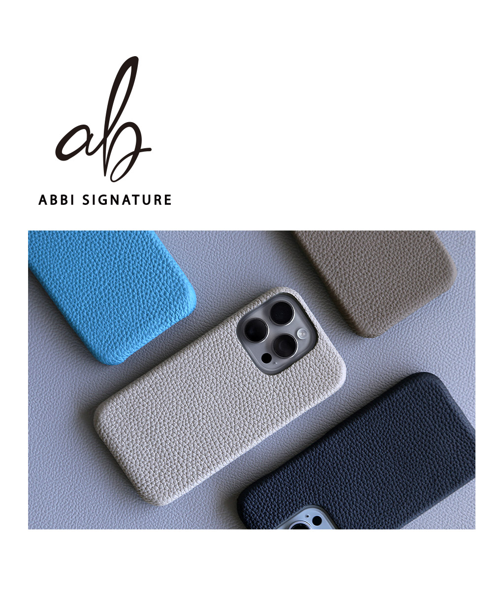 シュランケンカーフ MagSafe対応バックカバー - 【公式サイト】abbi