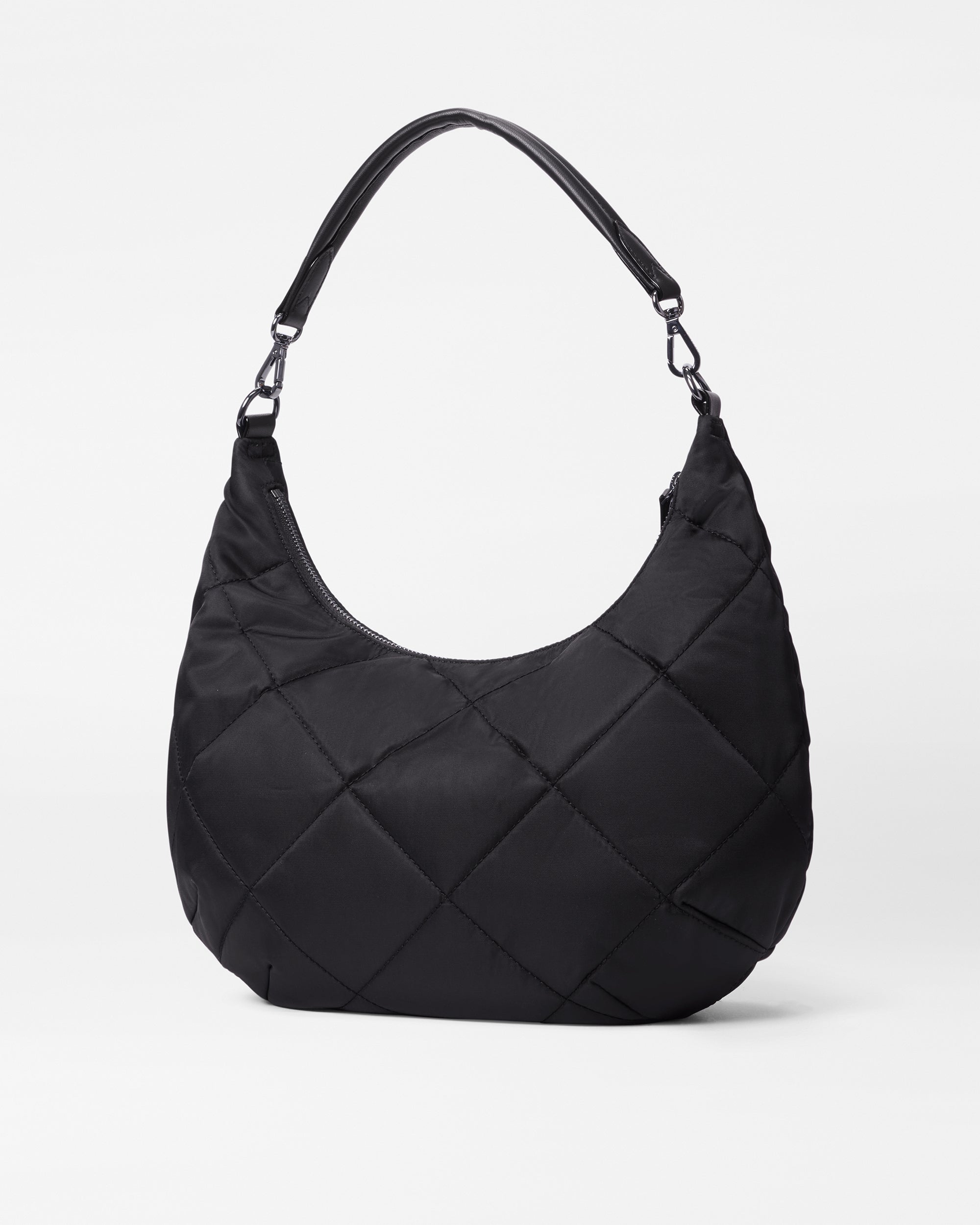 Black Quilted Shoulder Bag | MZ Wallace