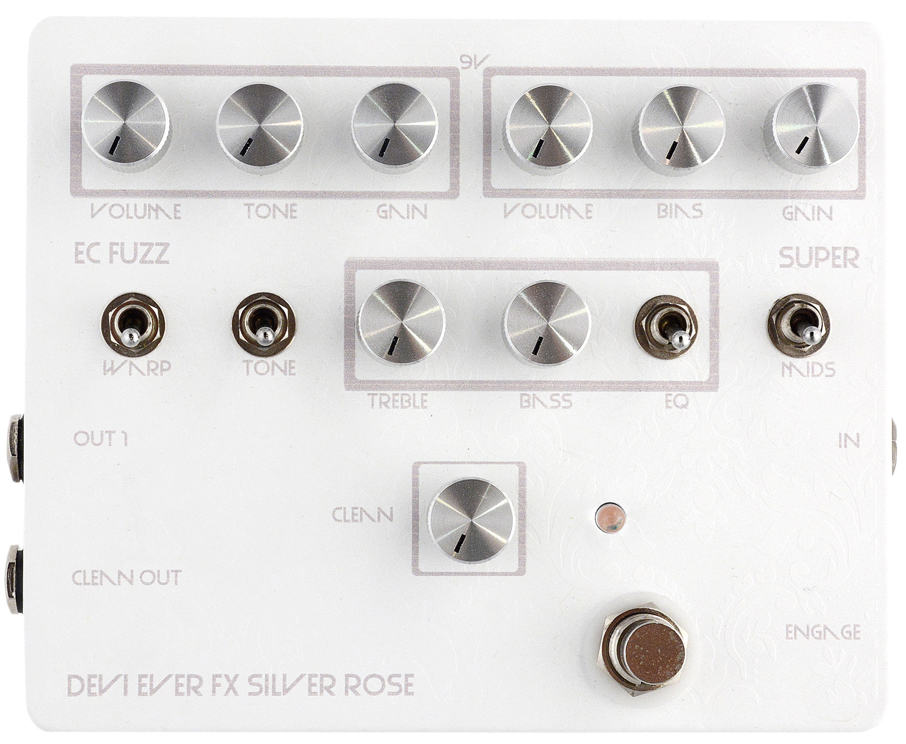 Devi Ever FX Reintroduces Silver Rose Fuzz Pedal – No Treble