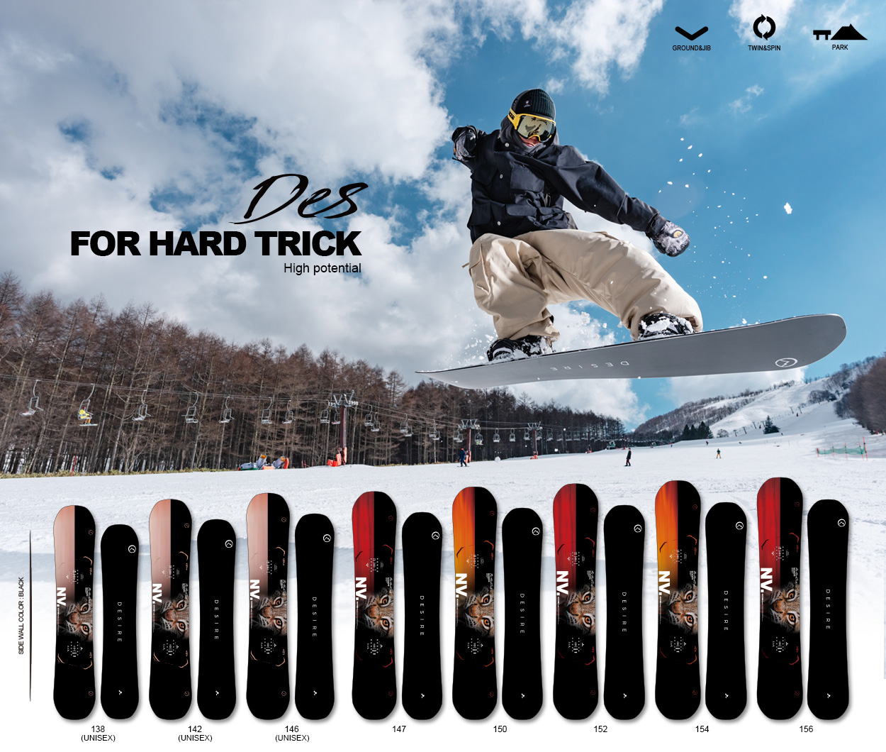 DESIRE 23-24 | NOVEMBER SNOWMATERIAL