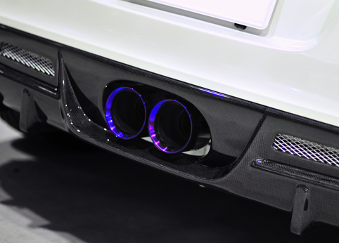 ノブレッセ CR-Z 用 センター出し マフラー