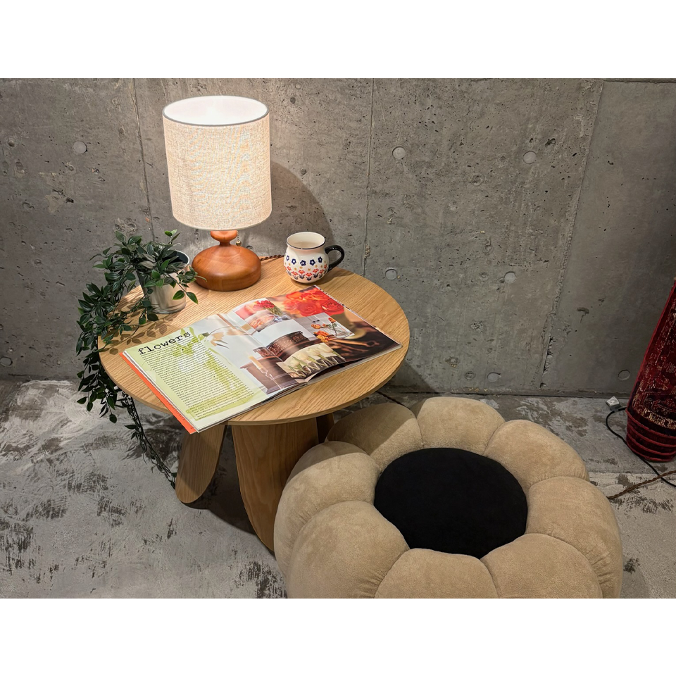 ローテーブルTT-S260D【送料無料】ナチュラル | NOCEノーチェ 家具