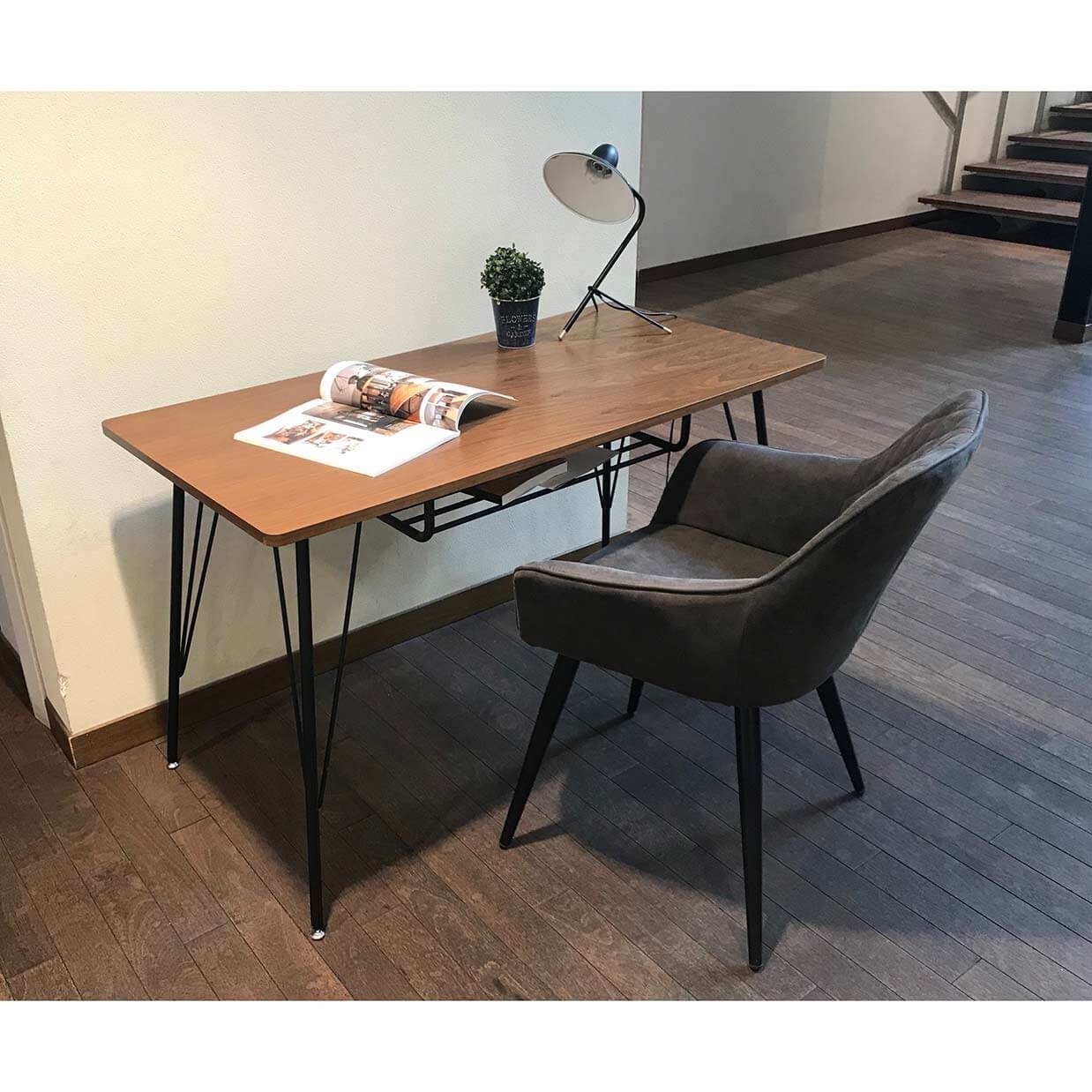 デスクBF7978【送料無料】 ウォールナット | NOCEノーチェ 家具