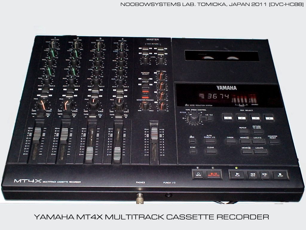 Yamaha MT4X Multi Track Cassette Recorder : Back To Life Again