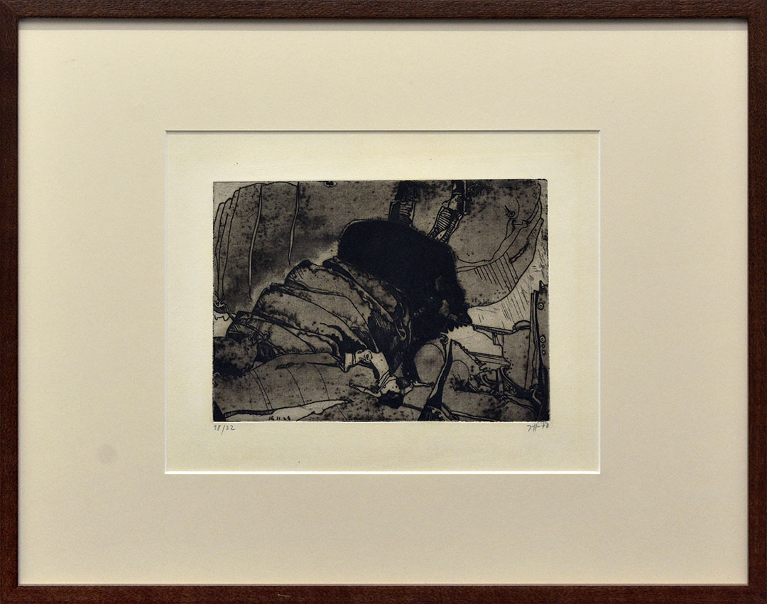 ホルスト・ヤンセン版画額「作品」 | Natsume Books