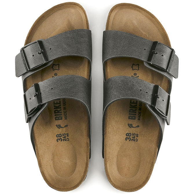 1000126 Arizona Birko-Flor Anthracite – Naturally Birkenstock