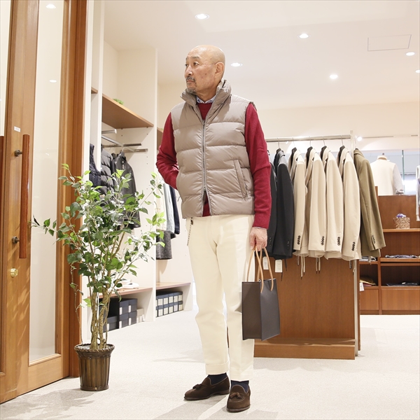 HERNO ヘルノ [秋冬] ダウンベスト POLAR-TECH リブネック PI001151U