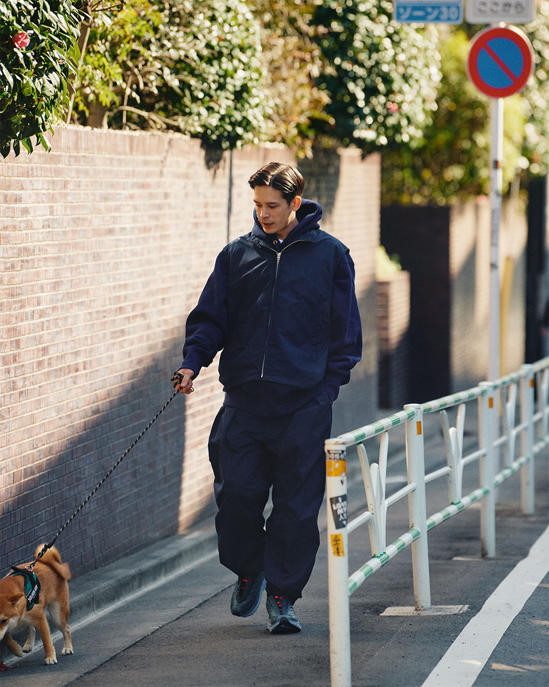 nanamica / 代官山のナナミカくん 第四十回 ベストとパンツと豆柴。