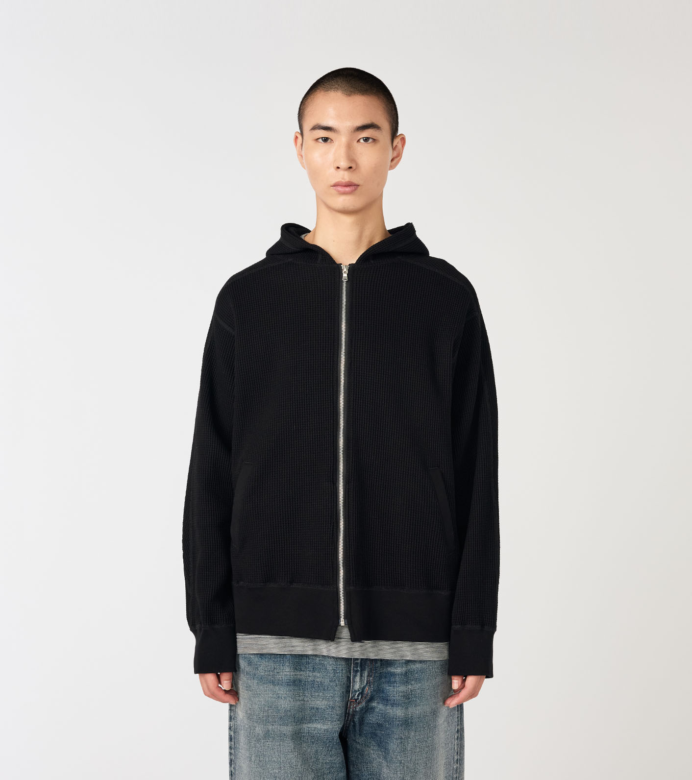 nanamica / Zip-Up Thermal Hoodie