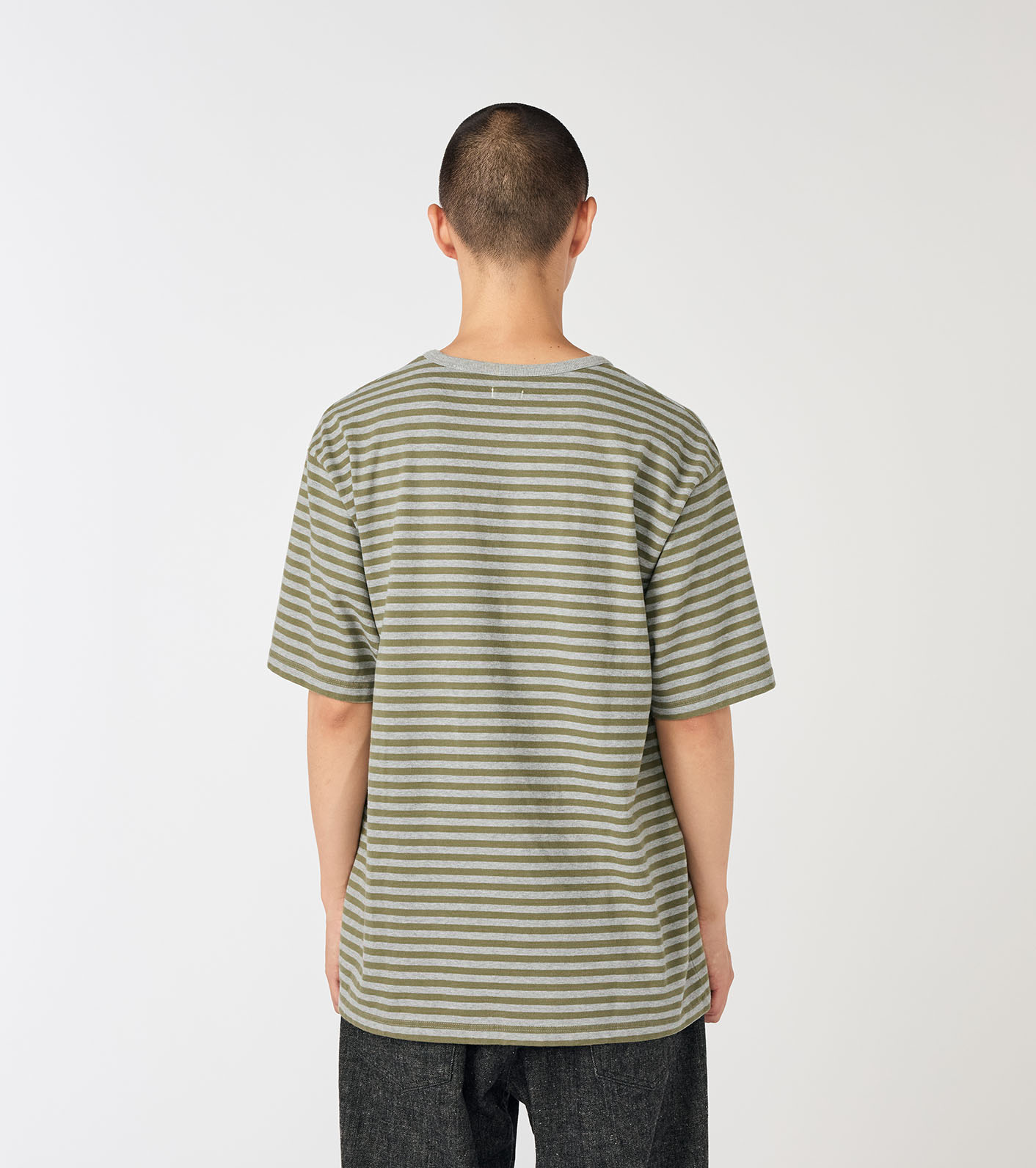 nanamica / COOLMAX Stripe Jersey Tee