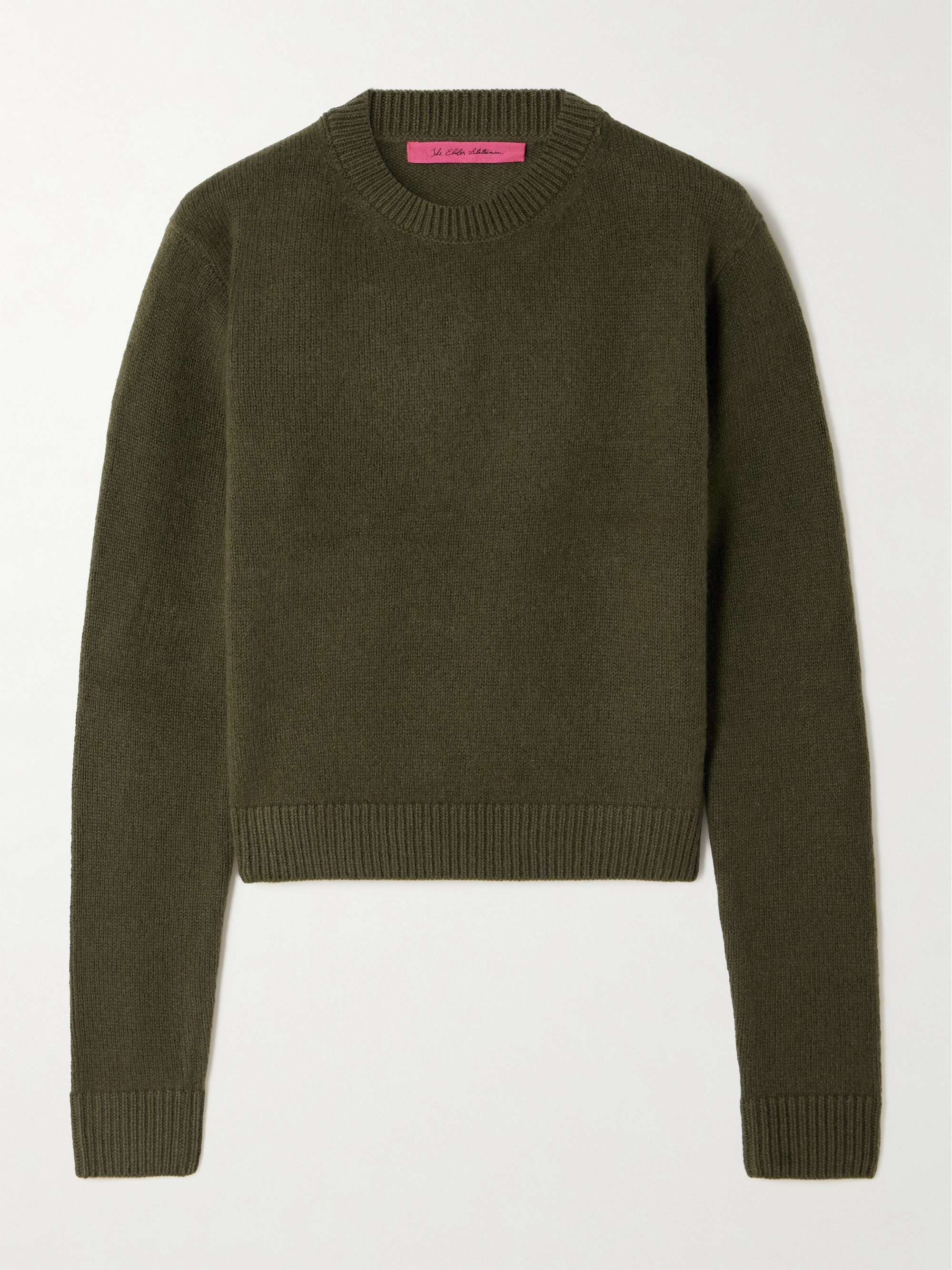 THE ELDER STATESMAN Cashmere sweater | NET-A-PORTER