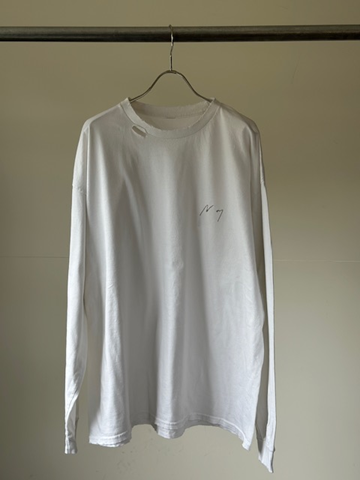 ANCELLM（アンセルム） EMBROIDERY DYED LS T-shirt s.t.c｜洋服・小物