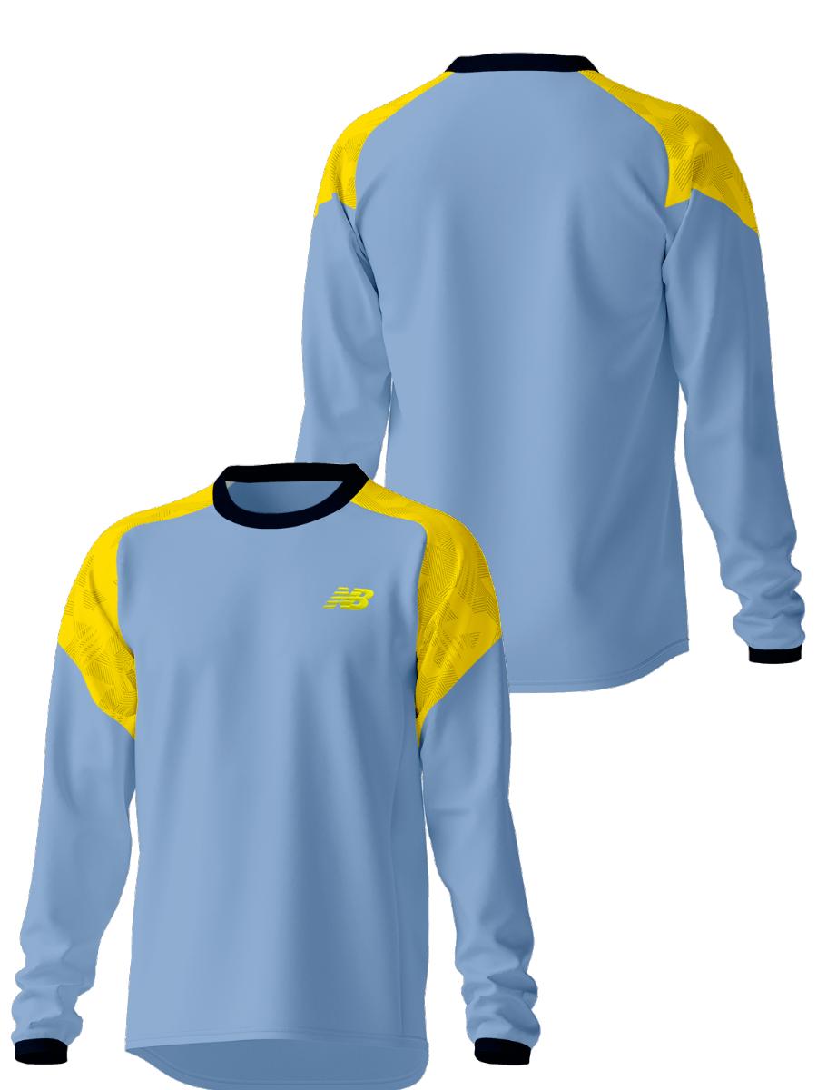 クラブ プラクティスロングスリーブシャツ （肩昇華・見頃染め