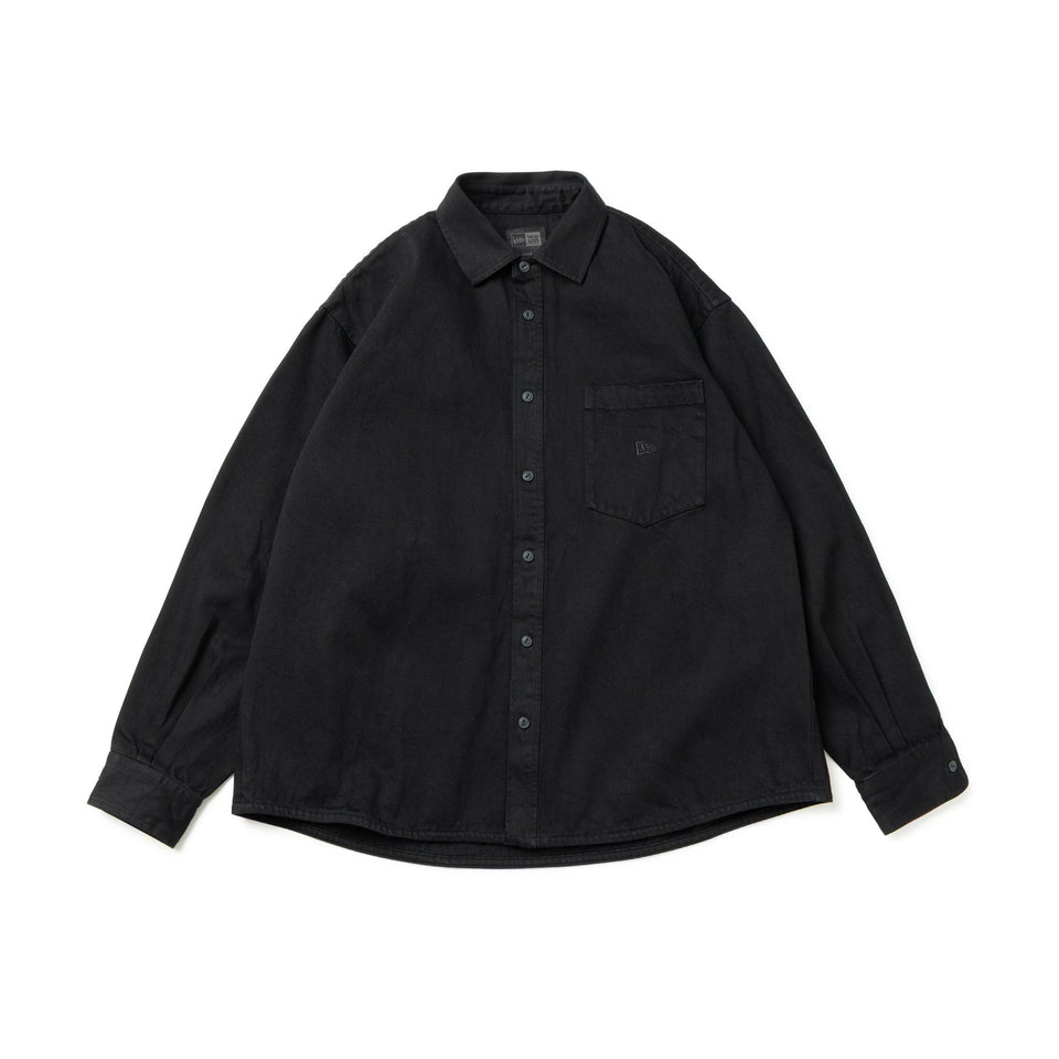 長袖 デニムシャツ BLACK LABEL FW25 ブラックデニム | ニューエラ