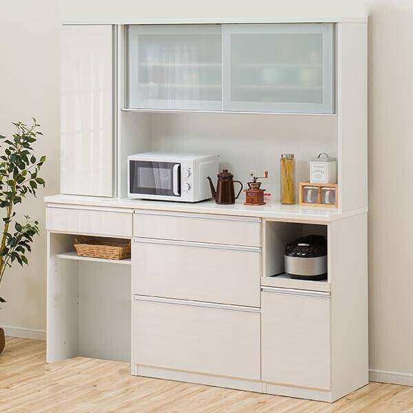 ニトリ キッチンボード(チェルシー180KB WH) - 通販 | 家具と