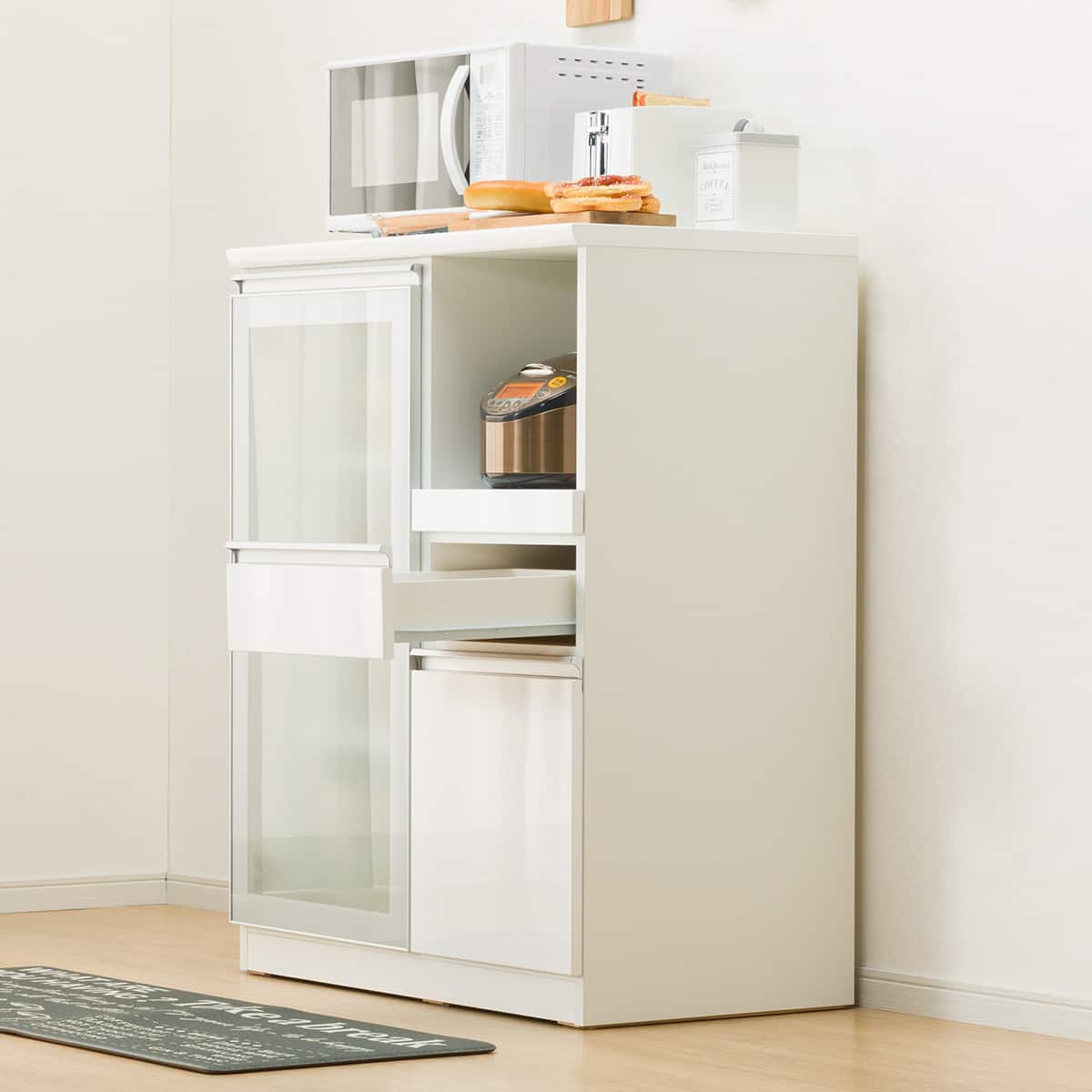 キッチンカウンターMRB(レジュームLE 90 WH) | ニトリネット【公式