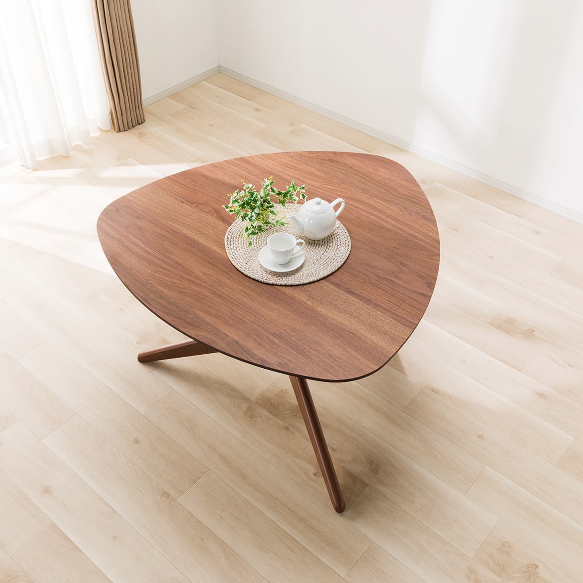 変形ダイニングテーブル(ピック 561 BR) | ニトリネット【公式】 家具