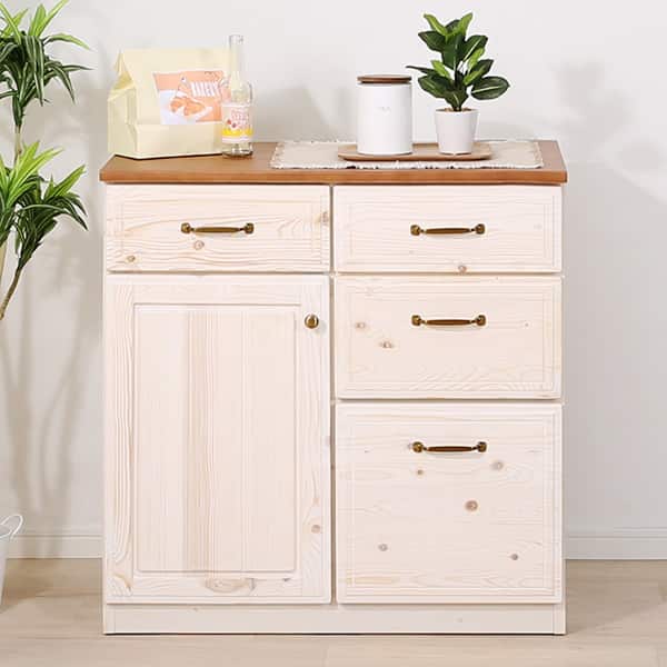 キッチンカウンター(シナモ80 WH) | ニトリネット【公式】 家具