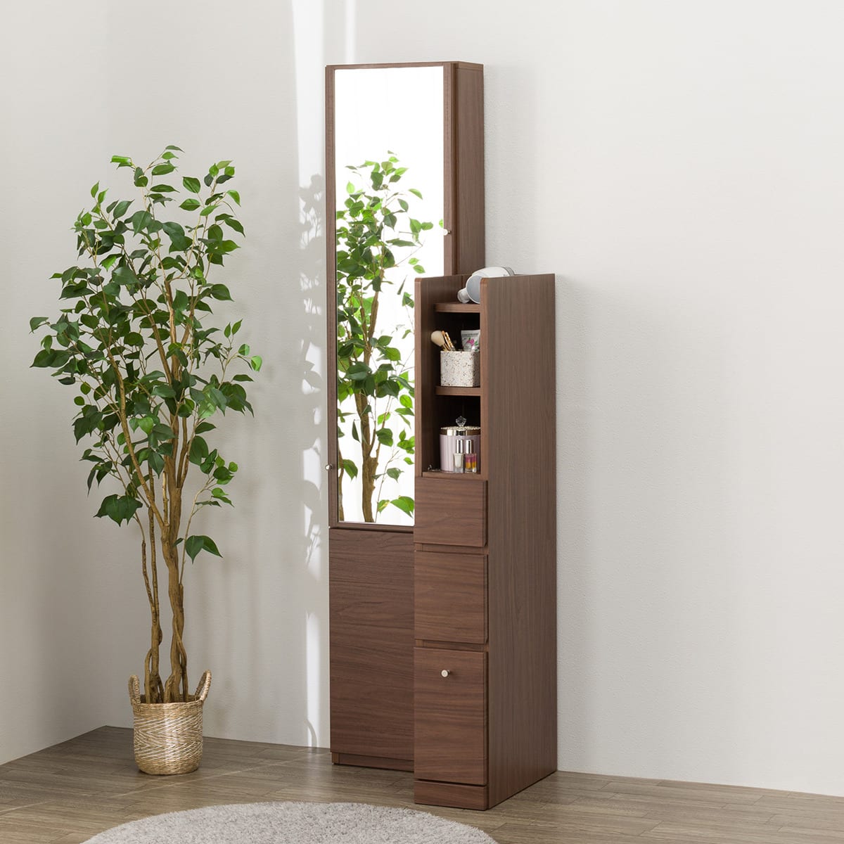 姿見ドレッサー(DR-012 MBR) | ニトリネット【公式】 家具・インテリア通販