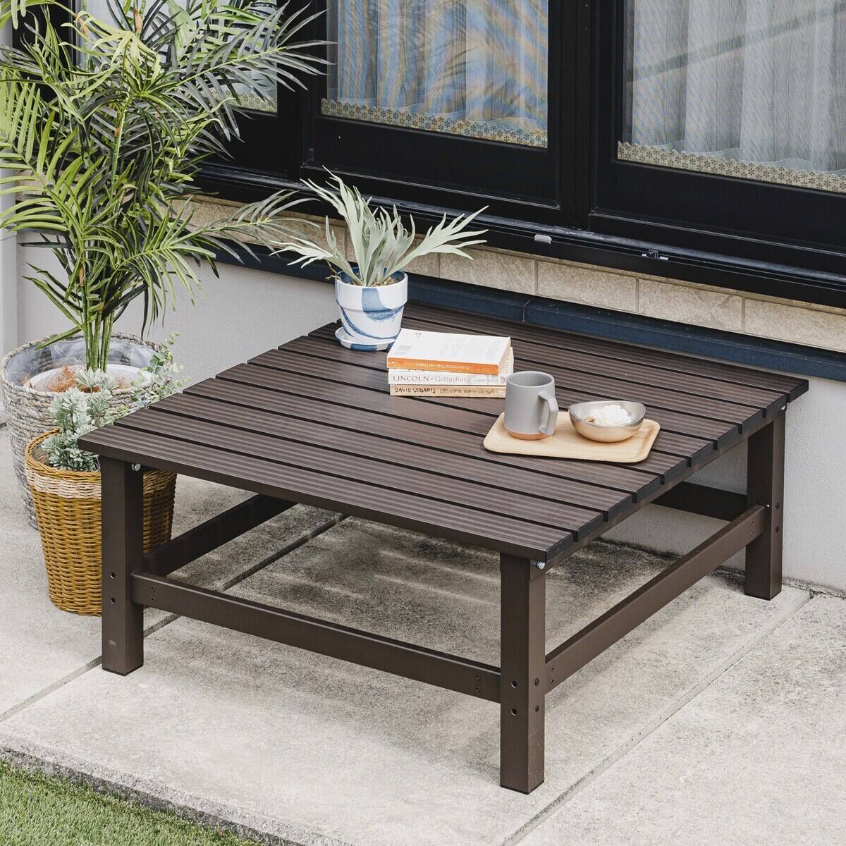 アルミデッキ縁台(90×92cm) | ニトリネット【公式】 家具・インテリア通販