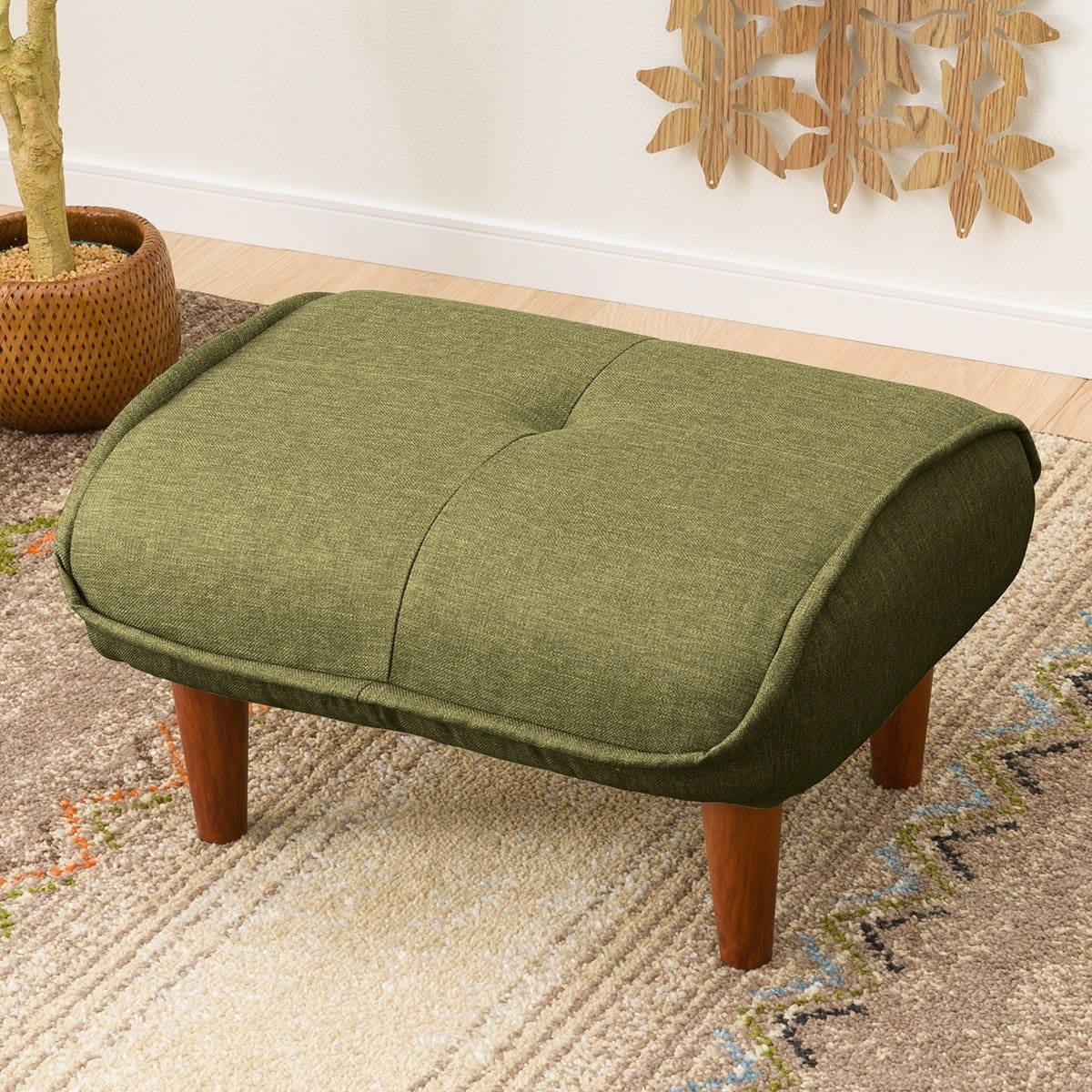 オットマンにもなるカジュアルスツール (GR) | ニトリネット【公式