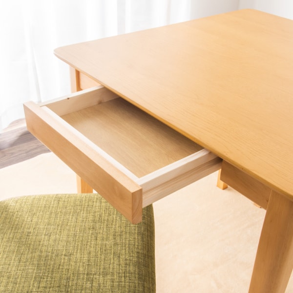 引き出し付きダイニングテーブル (75×75cm ASC NA) | ニトリネット