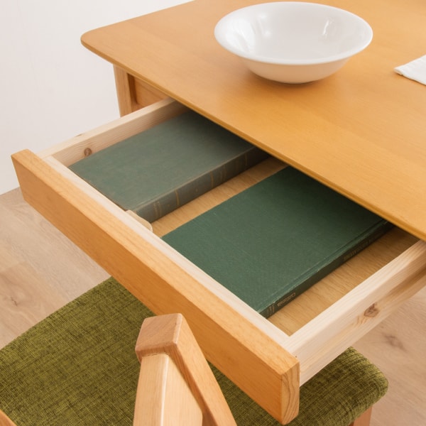 引き出し付きダイニングテーブル (120×75cm ASC NA) | ニトリネット