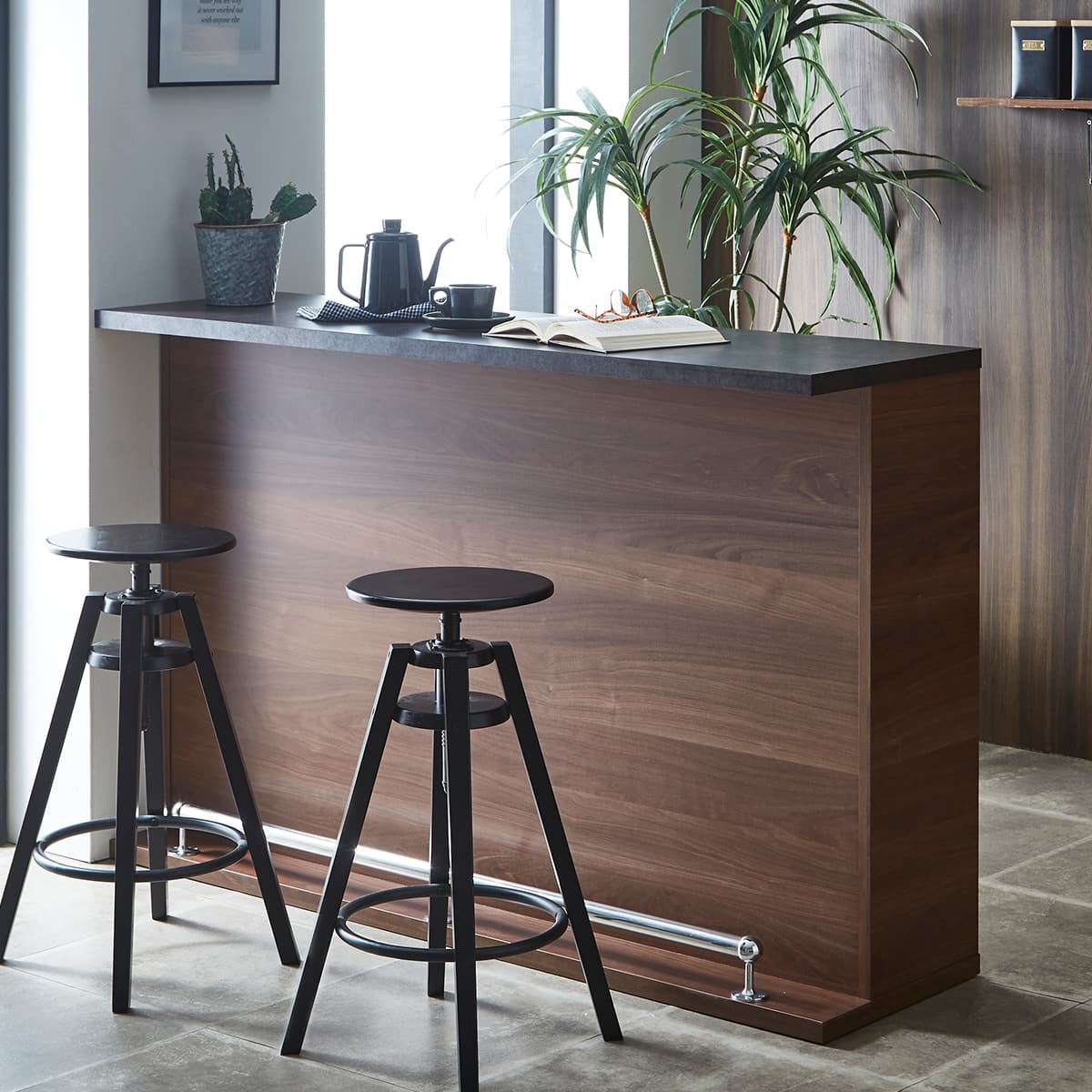 組み合わせバーカウンター (幅150cm BR) | ニトリネット【公式】 家具