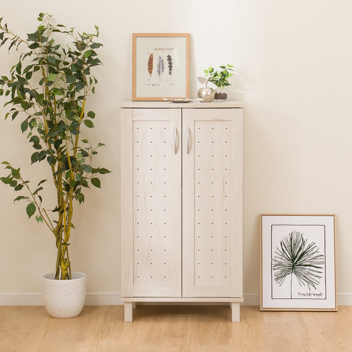 シューズボックス(GS-002 W58 LO WW) | ニトリネット【公式】 家具