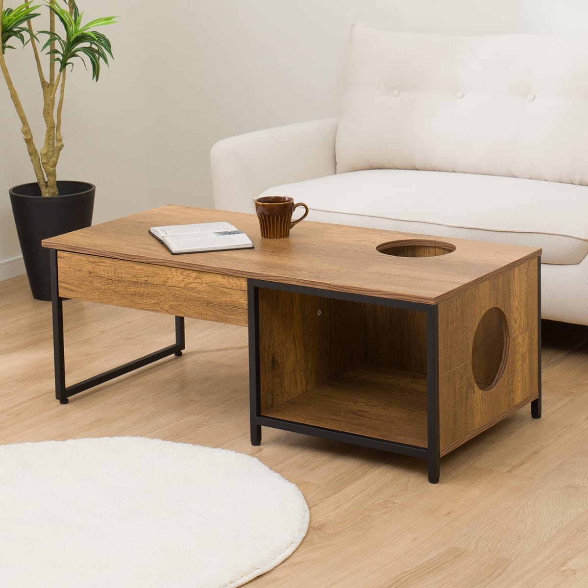 ペットテーブル(SD04 MBR) | ニトリネット【公式】 家具・インテリア通販