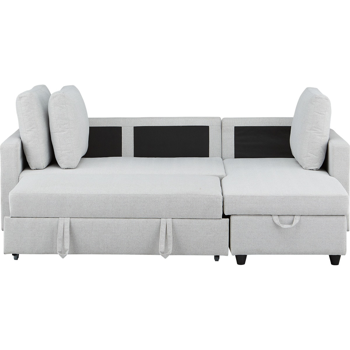 収納付きカウチソファベッド 布張りタイプ (ノアーク2 GY) | ニトリ