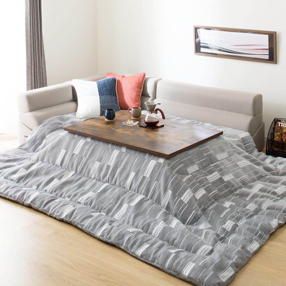 リビングこたつ(フロットR 105 VBR) | ニトリネット【公式】 家具