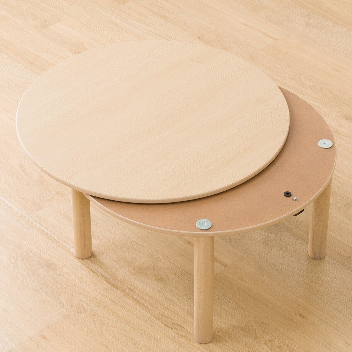 円形リビングこたつ(GC03R 70 NA) | ニトリネット【公式】 家具