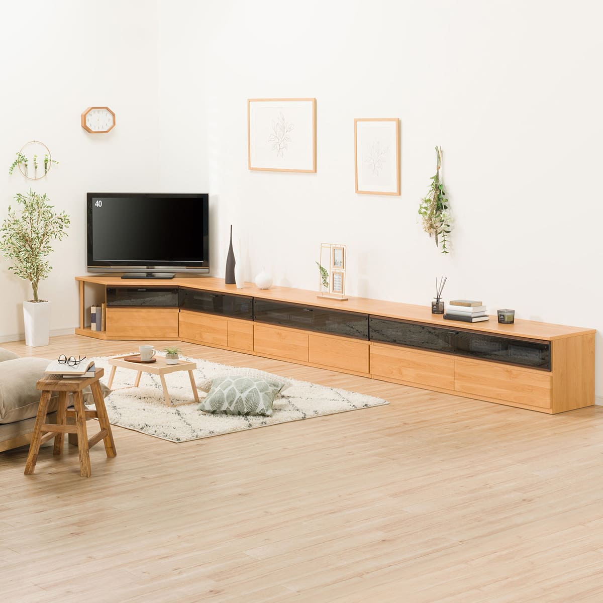 テレビ台(ローボードMM04 150LBR) | ニトリネット【公式】 家具