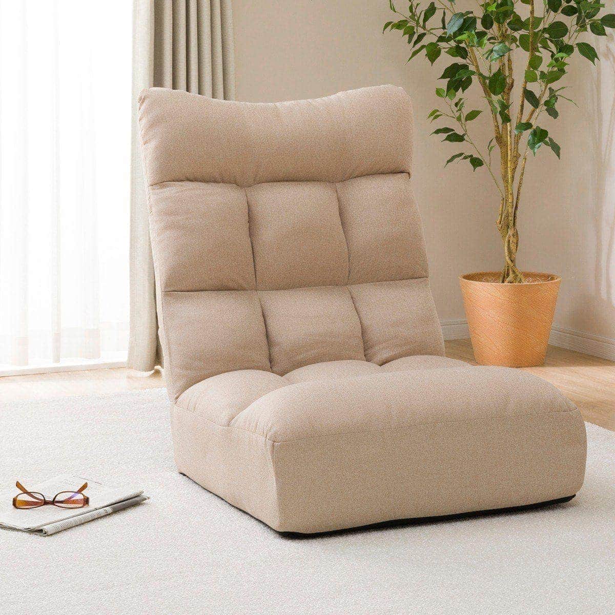 つながるハイバックポケットコイル座椅子(ロダトール ベージュ