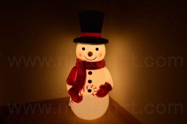 LEDブローライト スノーマン W35×H87×D31cm