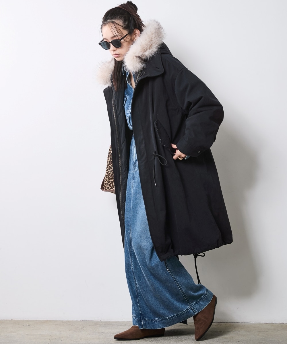 ライナー付モッズコート＜大きいサイズ有＞シックスタイル 通販