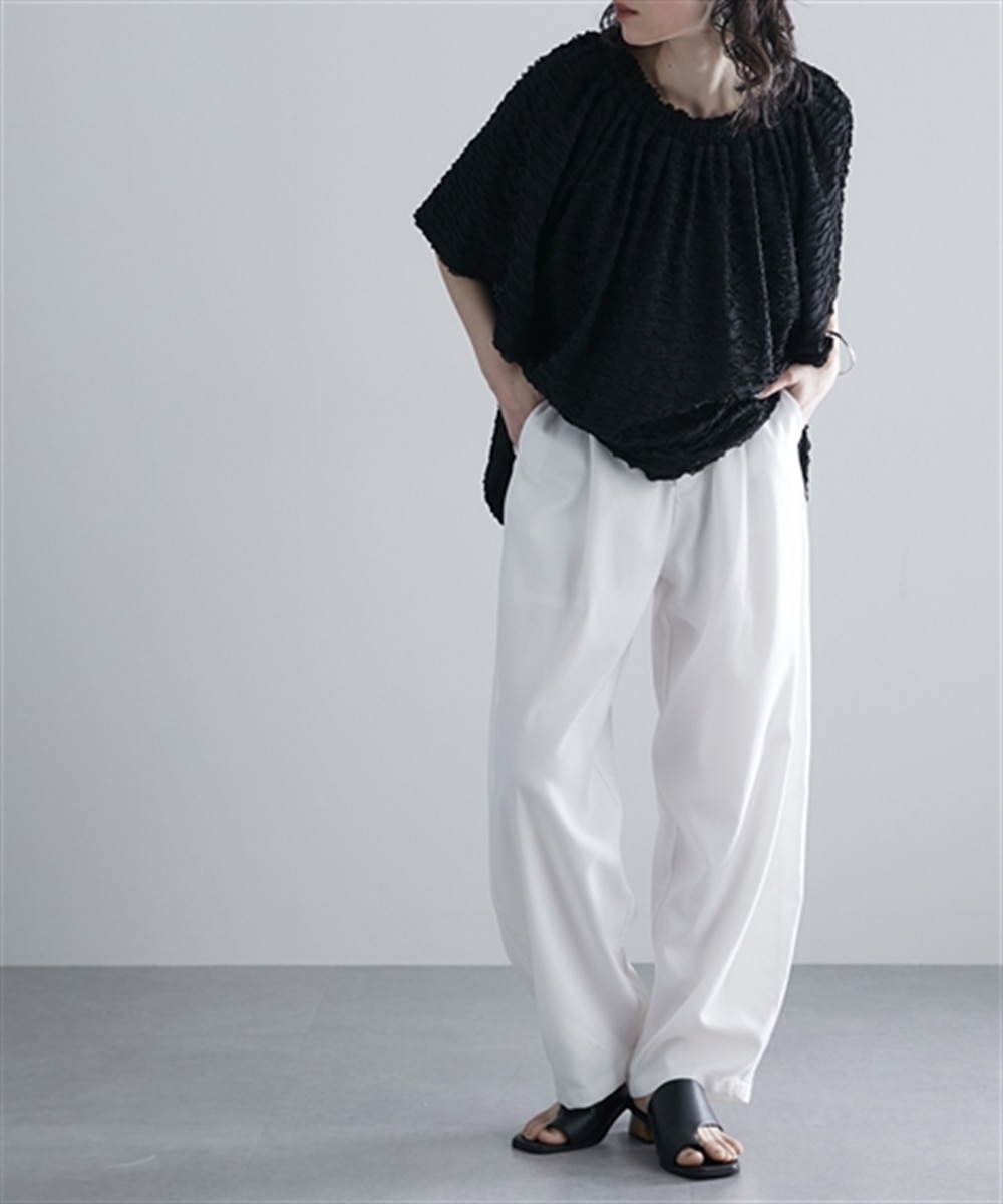 接触冷感】ゆったりサイズコクーンパンツ ［Soiunique］ 通販【ニッセン】