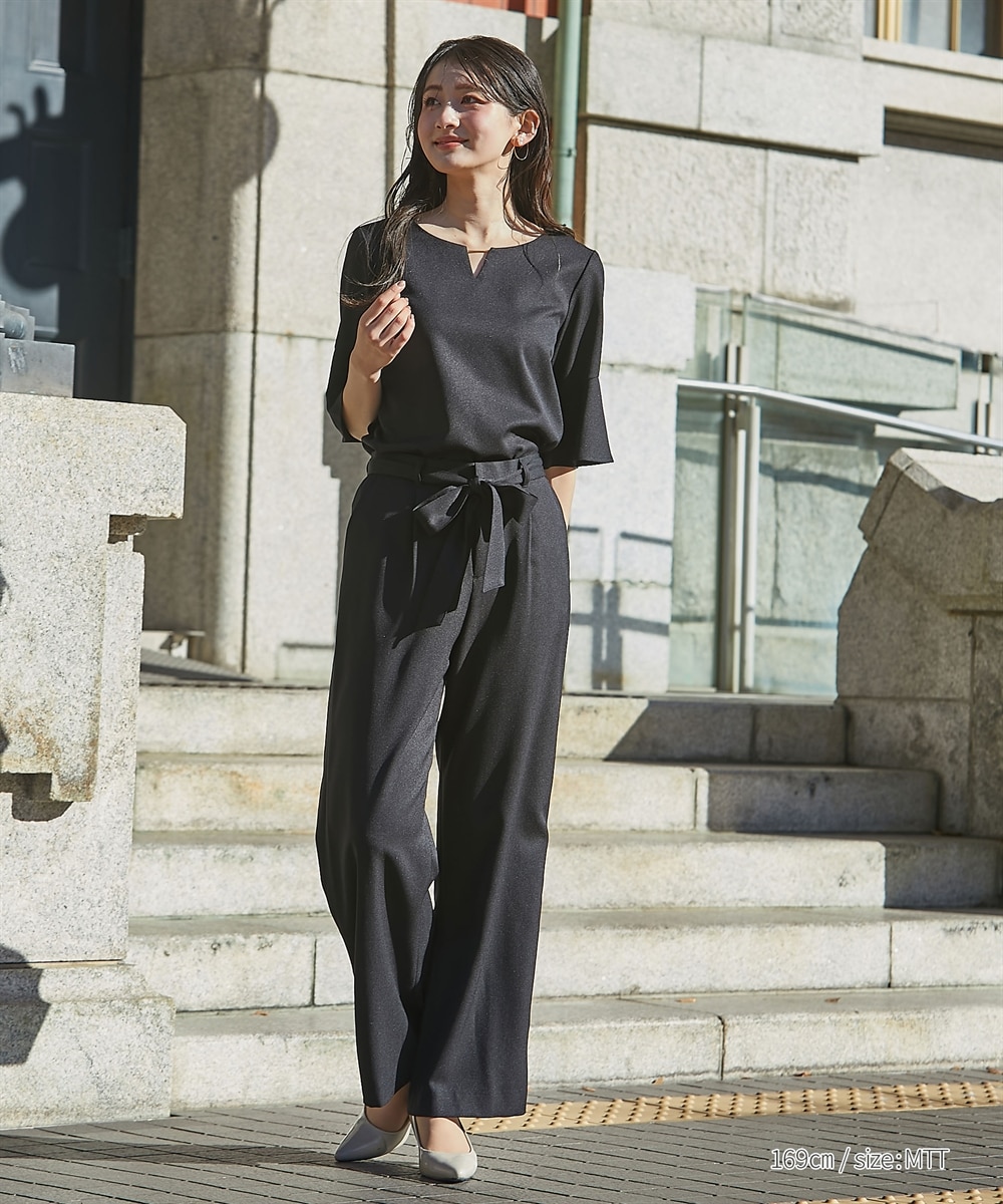 高身長 【レディーススーツ】(七五三・セレモニー)セットアップパンツ