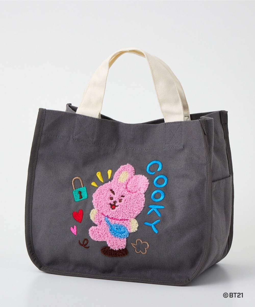 BT21 amazing journeyサガラ刺しゅうキャンバストートバッグ 通販