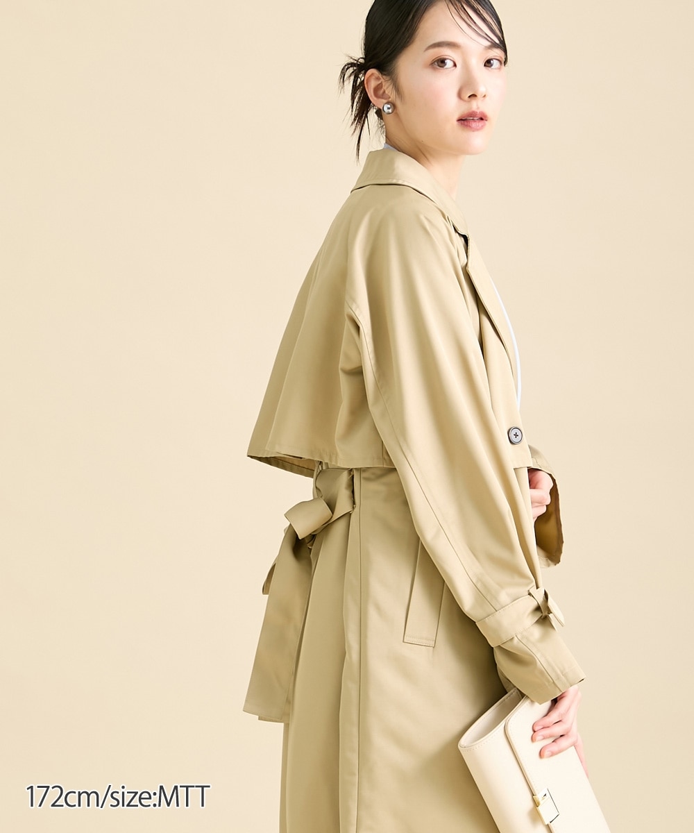 高身長 ライナー付きトレンチコート（トールサイズ） 通販【ニッセン】