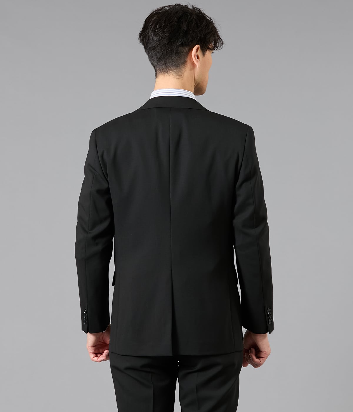 撥水】10month ソリッドブラック ジャケット(セットアップ対応