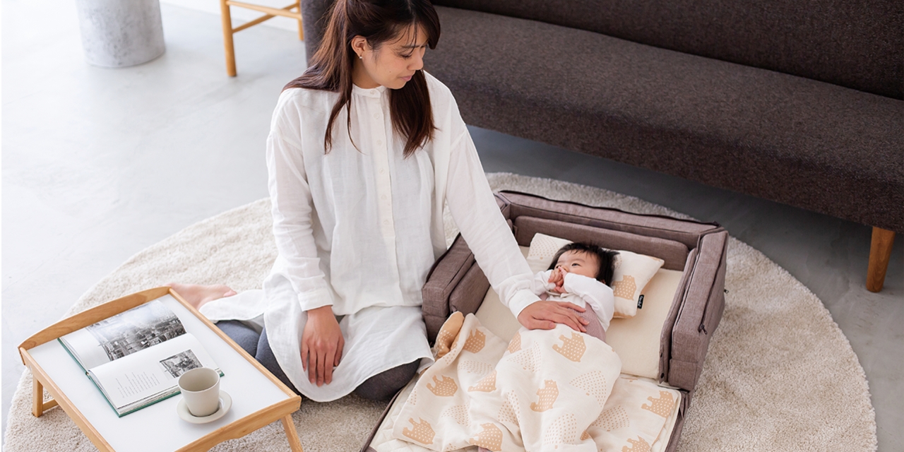 キャンペーン】コンパクトベッド FREE(フリー) (ファルスカ) / O-BABY.net